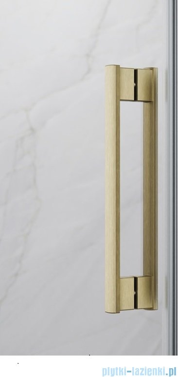 Radaway Idea 8 QL XL Kdj Brushed Gold kabina 120x90cm prawa szczotkowane złoto  10560617-99-01R/10570572-01-01/10580090-01-01L