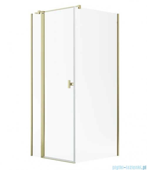 Radaway Nes Kdj II Gold kabina 80x80cm lewa złoty połysk 10032080-09-01L/10039080-01-01