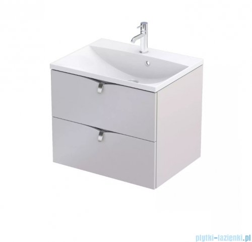 Oristo Siena szafka podumywalkowa wisząca 60x50x45cm piaskowy mat OR45-SD2S-60-10