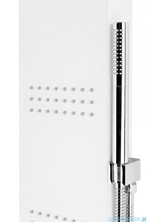 Corsan Kaskada panel prysznicowy z termostatem biały A-014ATBIALY