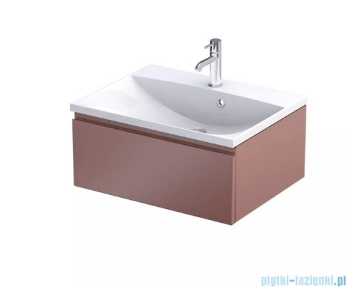 Oristo Brylant szafka podumywalkowa wisząca 60x25x45 ceglany mat OR36-SD1S-60-19