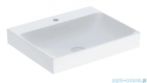 Geberit One Umywalka prostokątna z otworem na baterię 60x48cm KeraTect 505.020.01.1