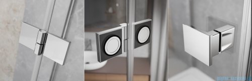 Radaway Essenza 8 Kdj kabina 100x100cm lewa szkło przejrzyste 10480612-01-01L/10470337-01-01L/10113100-01-01