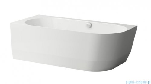 Laufen Pro wanna wolnostojąca lewa kompozytowa biała 180 x 80 cm H2449560000001