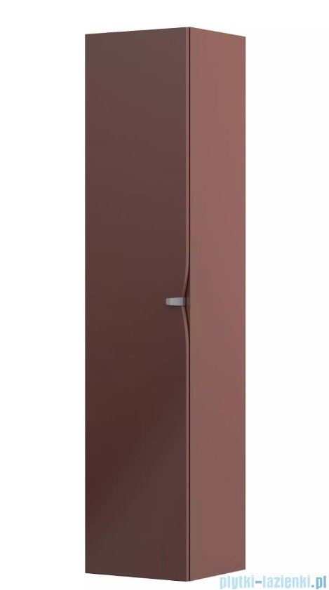 Oristo Siena szafka boczna wysoka 35x160x32cm ceglany mat OR45-SB1D-35-19