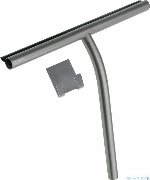 Deante SILIA Ściągaczka do wody z wieszakiem titanium ADI_D31K