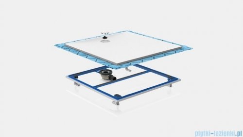Geberit Panel do prysznica bezbrodzikowego Setaplano 80x80 154.260.11.1