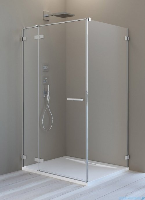 Radaway Arta Kdj II kabina 100x90cm lewa szkło przejrzyste + brodzik Doros D + syfon