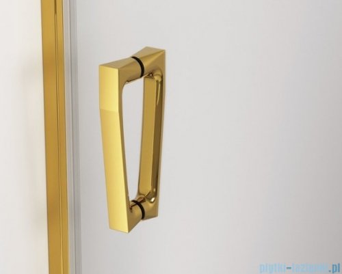 SanSwiss Cadura Gold Line drzwi przesuwne 130cm jednoskrzydłowe prawe z polem stałym CAS2D1301207