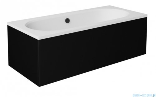 Besco Vitae obudowa wanny CZARNY mat 180x80cm #OAV-180-PKC