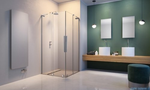 Radaway Furo SL KDD kabina 110x90cm chrom połysk/szkło przejrzyste 10305110-01-01L/10305090-01-01R