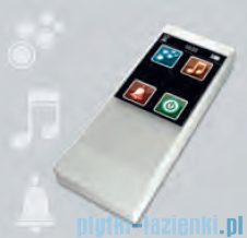 Novellini Nexis kabina prysznicowa z hydromasażem 120x80 prawa burlington NEXA129DM5-1KN