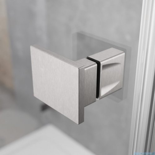 Radaway Essenza Pro Brushed Nickel Kdj+S kabina 80x100x80cm prawa szczotkowany nikiel 10097310-91-01R/10098080-01-01/10098080-01-01