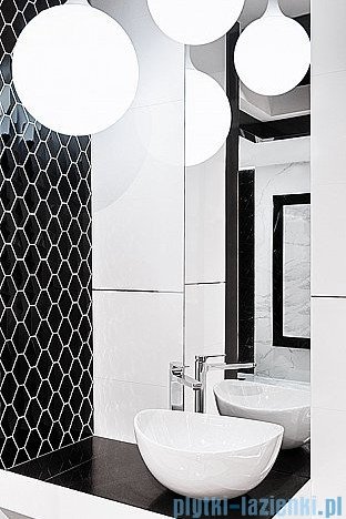 Dunin Mini Carat black płytka ścienna 28,5x27,3cm