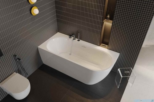 Excellent Oceana 2.0 wanna akrylowa wolnostojąca narożna 165x75 lewa WAEX.OCE2.165NL.WH