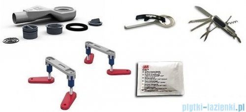 Wiper New Premium Revers Odpływ liniowy z kołnierzem 120 cm mat syfon snake 500.0251.03.120