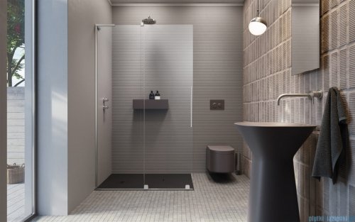 Radaway Furo SL kabina Walk-in 120x200cm lewa szkło przejrzyste 10306638-01-01L/10110594-01-01