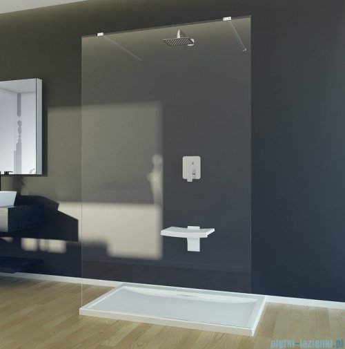 Besco Aveo Due kabina walk-in 90x195cm przejrzyste