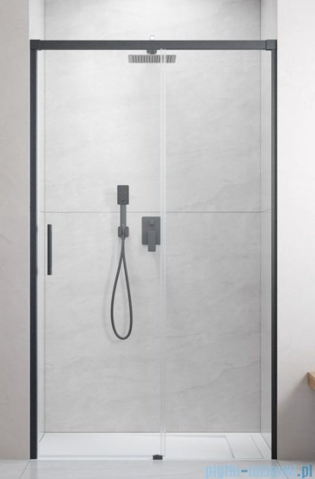 Radaway Idea DWJ Brushed GunMetal drzwi wnękowe 130cm prawe szczotkowany grafit 387017-92-01R