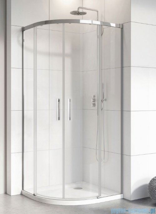 Radaway Idea Pdd kabina 80x100cm szkło przejrzyste 387139-01-01/387152-01-01