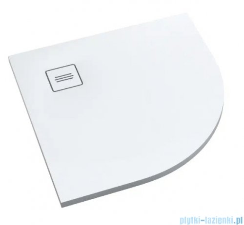 Schedpol Schedline Protos Smooth White  brodzik półokrągły 90x90x3,5cm 3SP.P1O-9090-M1
