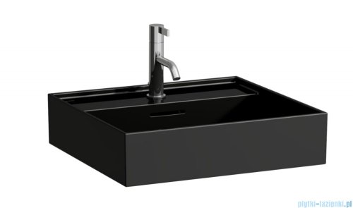 Laufen Kartell umywalka ścienna 50x46cm czarny połysk H8103320201041