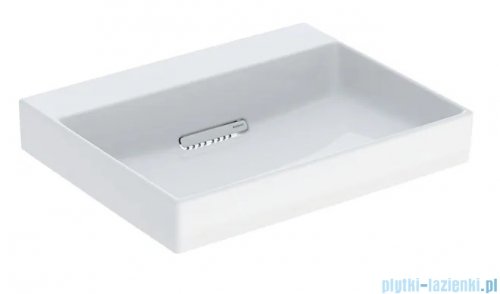 Geberit One CleanDrain Umywalka prostokątna 60x48cm KeraTect 505.033.00.1