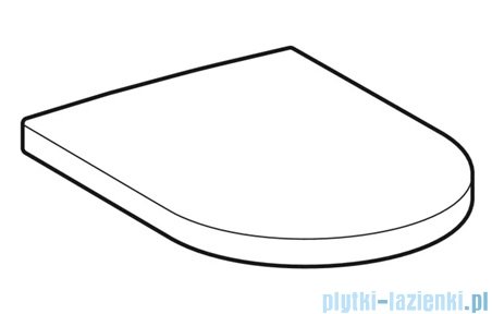 Geberit iCon Deska sedesowa wolnoopadająca 574130000