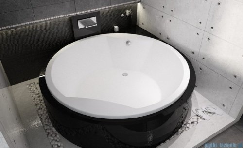 Riho Colorado wanna okrągła 180cm z hydromasażem FLOW prawa B038009005