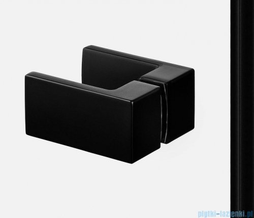 New Trendy Avexa Black kabina kwadratowa 110x110x200 cm przejrzyste lewa EXK-1831