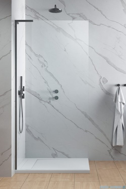 Radaway Modo SL II Brushed GunMetal kabina Walk-in 110x200 lewa szczotkowany grafit 10319114-92-01L
