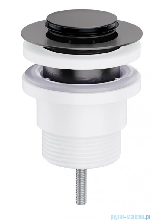 Omnires korek klik-klak umywalkowo-bidetowy antracyt szczotkowany A47AT