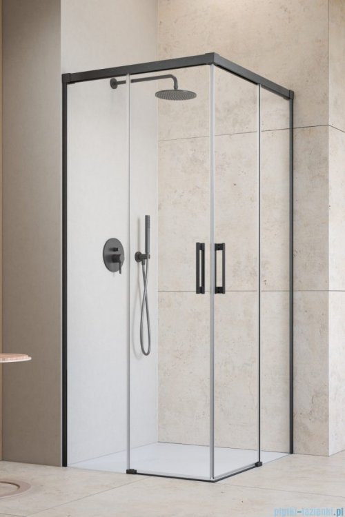 Radaway Idea Kdd Brushed GunMetal kabina 100x100cm szczotkowany grafit 387062-92-01L/387062-92-01R