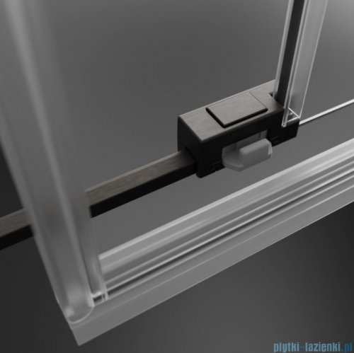 Radaway Idea DWJ Brushed GunMetal drzwi wnękowe 110cm prawe szczotkowany grafit 387015-92-01R