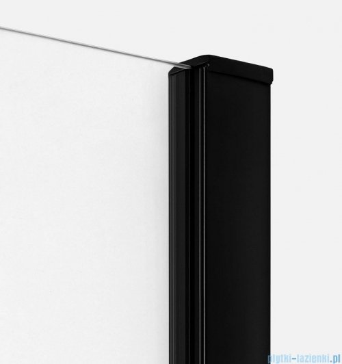New Trendy Prime Black kabina prostokątna 100x70x200 cm prawa przejrzyste D-0317A/D-0127B