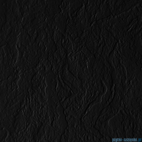 Radaway Doros A Stone brodzik półokrągły 80x80cm czarny SDRA8080-01-54S