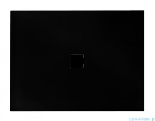 Besco Nox ultraslim black 110x90cm brodzik prostokątny czarny/czarny BMN110-90-CC