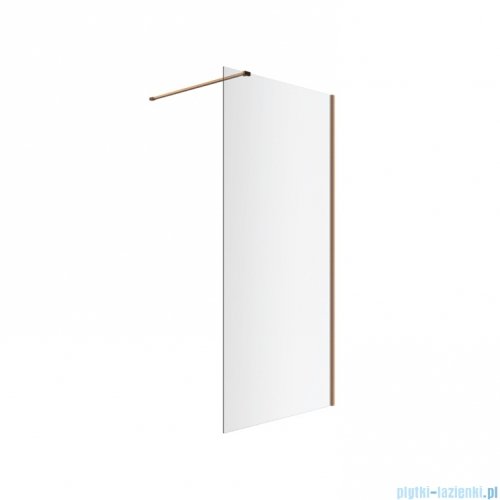 Excellent Vidoq Walk-in ścianka prysznicowa prosta 90x200 cm, miedź szczotkowana KAEX.1506.900.LP.CB