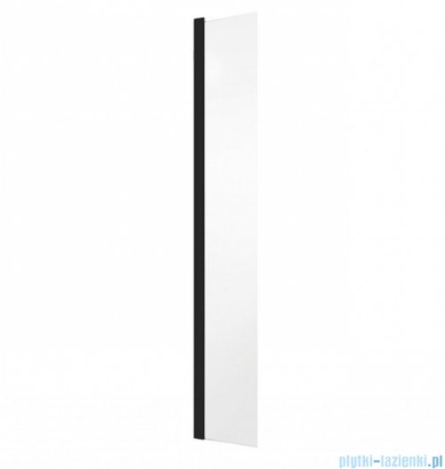 Besco Eco-n Black kabina walk-in 110x195cm przejrzyste ENB-110-195C