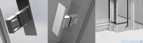 Radaway Nes 8 DWD+S kabina 80x80cm przejrzyste 10081180-01-01/10080080-01-01