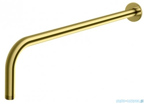 Kohlman Axel Gold zestaw prysznicowy z deszczownicą 30 cm złoty połysk QW210AGDR30