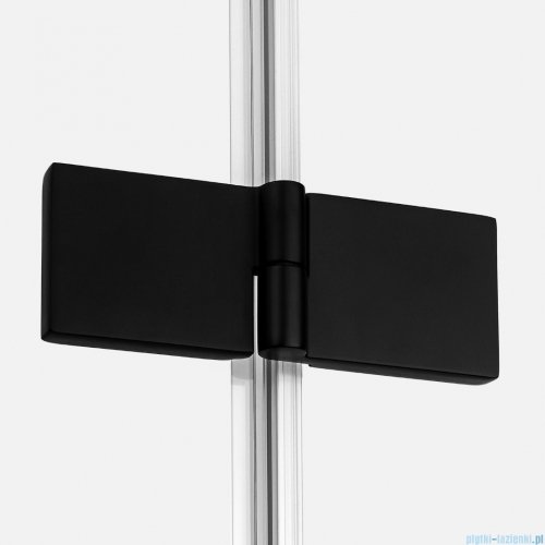 New Trendy Nesta Black kabina 110x100x200 cm prawa wspornik równoległy przejrzyste K-3747