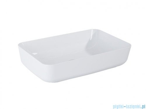 Elita Nomia umywalka nablatowa ceramiczna 50x39cm biała 145042