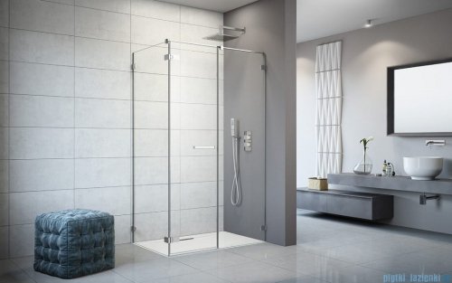 Radaway Arta Kds II kabina 120x80cm prawa szkło przejrzyste 386521-03-01L+1386106-03-01+386110-03-01