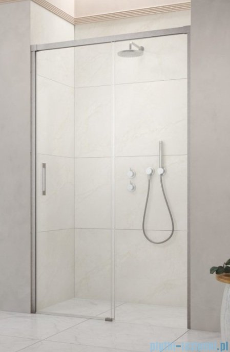 Radaway Idea DWJ Brushed Nickel drzwi wnękowe 110cm prawe szczotkowany nikiel 387015-91-01R