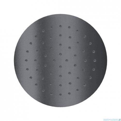 Excellent głowica prysznicowa 25 cm okrągła slim grafit szczotkowany AREX.3025AB