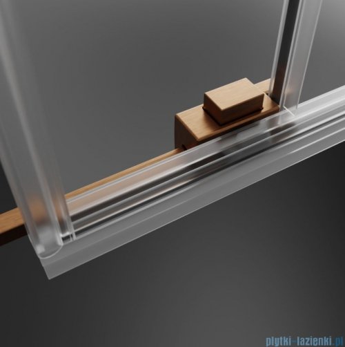 Radaway Idea DWJ Brushed Copper drzwi wnękowe 120cm prawe szczotkowana miedź 387016-93-01R