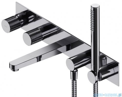 Omnires Contour bateria wannowa 5-otworowa podtynkowa chrom CT8037/1CR