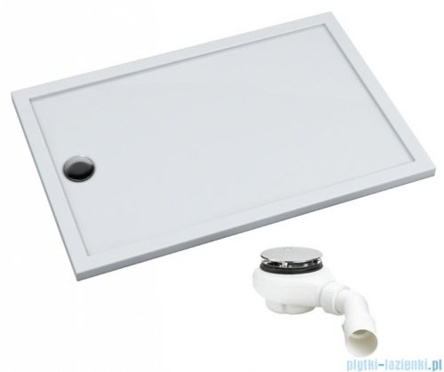 Schedpol Caspar New 160x80cm brodzik prostokątny + syfon 3.2842