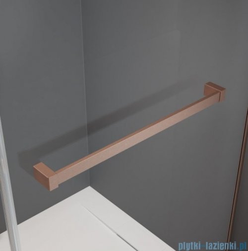 Radaway Essenza Brushed Copper Kdj+S kabina 90x100x90cm lewa szczotkowana miedź 1384050-01-01/1385022-93-01L/1384050-01-01